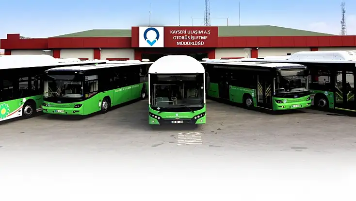 Kayseri Ulaşım yeni güzergah ve saatlerini duyurdu
