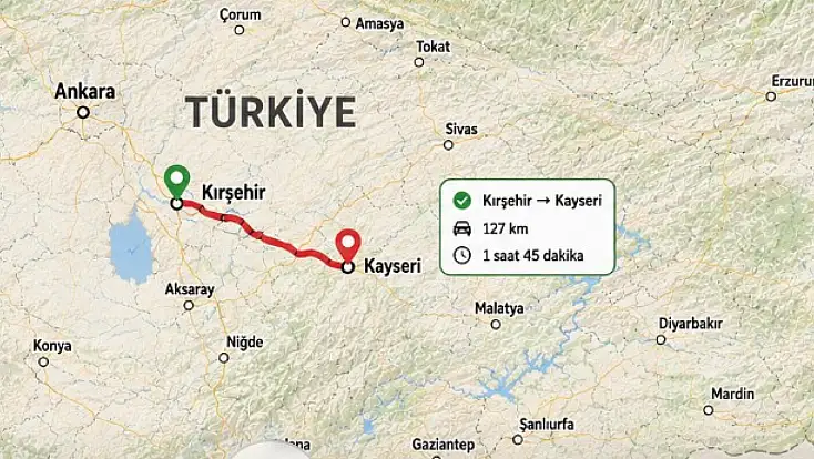Kayseri yolunu kullanacaklar dikkat! 2 günlük trafik kısıtlaması başlıyor