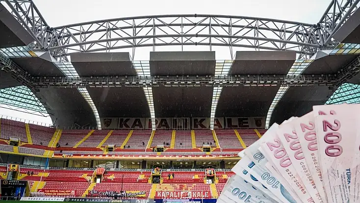 Kayserispor’un borcu belli oldu!