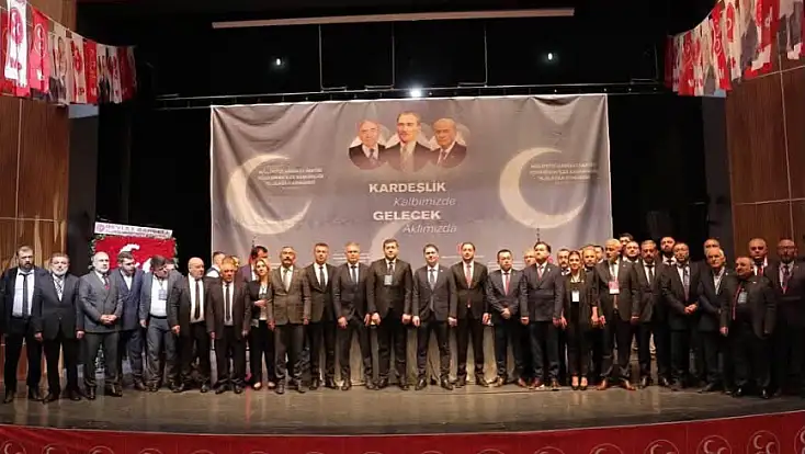 İşte Kayseri'de MHP'nin Kocasinan ilçe yönetimine giren isimler