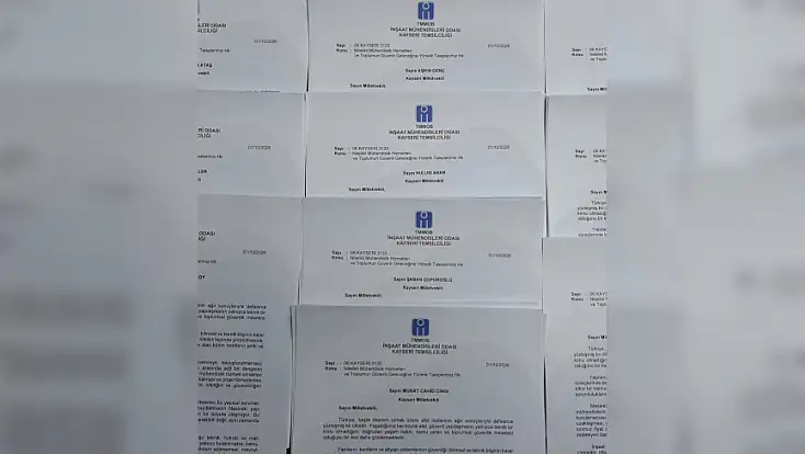 Taleplerini Kayseri Milletvekillerinin adreslerine yazılı olarak gönderdiler!