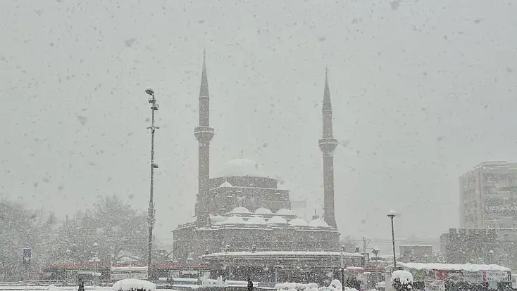 Meteoroloji’den Kayseri’ye kar ve rüzgar uyarısı! Tarih verildi