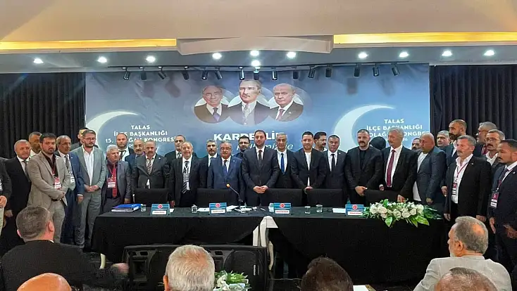 MHP'de Talas yönetimine kimler girdi? İşte o isimler