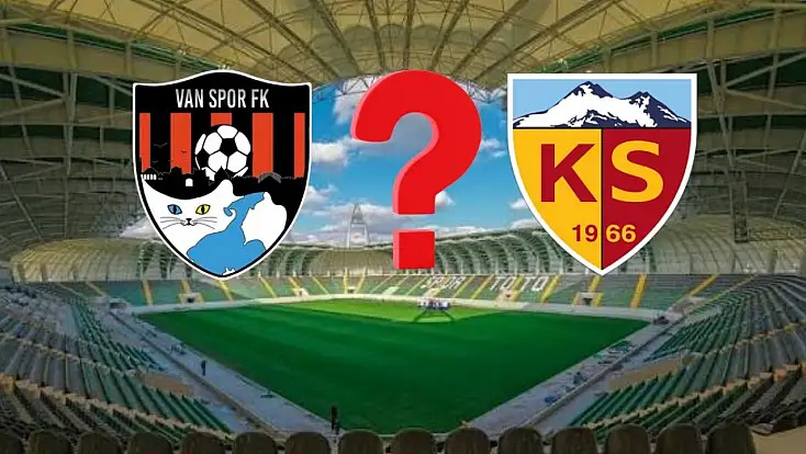Vanspor maçında Kayserispor ilki yaşayacak!