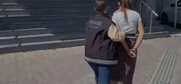 47 yıl hapis cezası bulunan kadın firari yakalandı