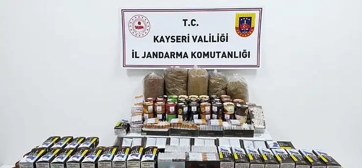 Jandarma ve KOM'dan baskın! Kilolarca ürün ele geçirildi