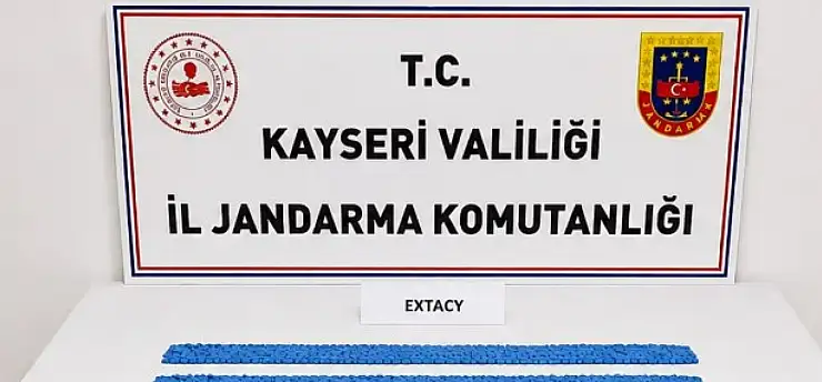 İncesu'da jandarmadan uyuşturucu operasyonu