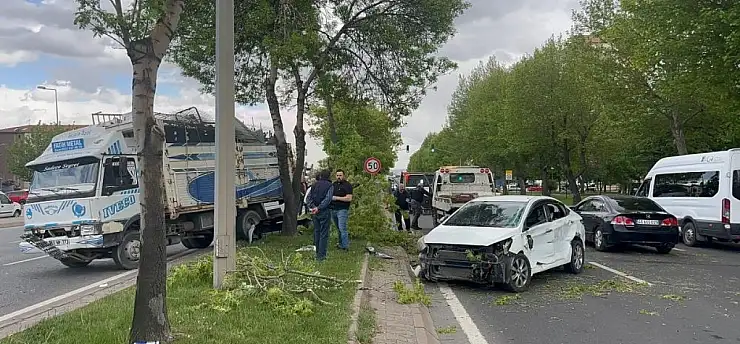 Kayseri'de kaza: 1 kişi yaralandı