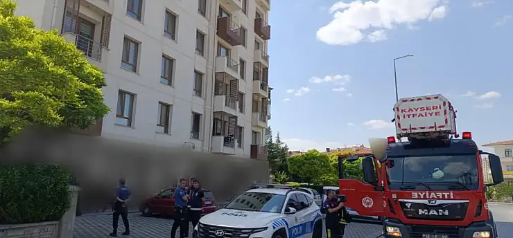 Kayseri'de 12 yaşındaki çocuk 5. kattan düştü!
