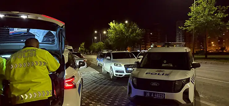 Kayseri'de alkollü sürücüye dudak uçuklatan ceza!