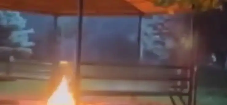 Kayseri'de çocukların yaktığı ateş patladı! 4 çocuk...