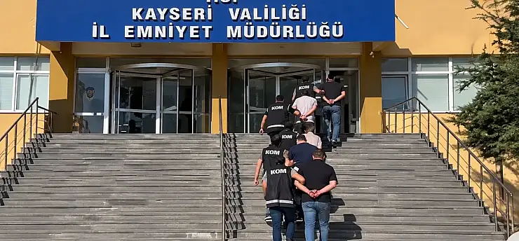 Kayseri'de dev operasyon! Yüzlerce kişi yakalandı