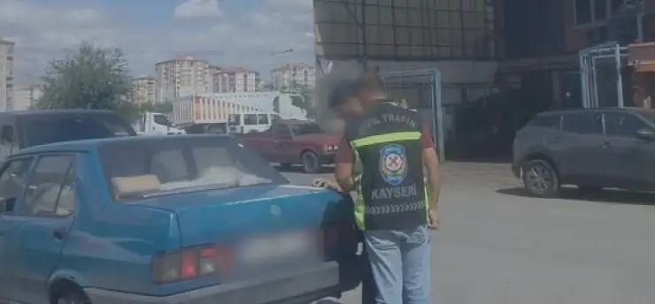Kayseri'de drift yapan sürücünün ehliyeti kalıcı olarak iptal edildi
