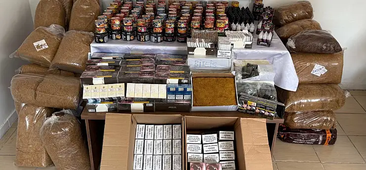 Kayseri'de kaçakçılık operasyonu: Depodan çıkanlar dikkat çekti