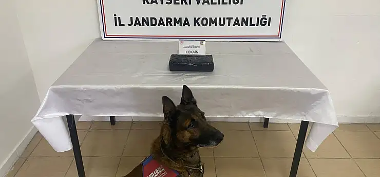 Kayseri'de kokain yüklü araç yakalandı!