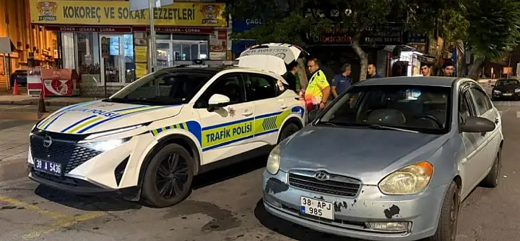 Kayseri'de korsan taksiye rekor ceza