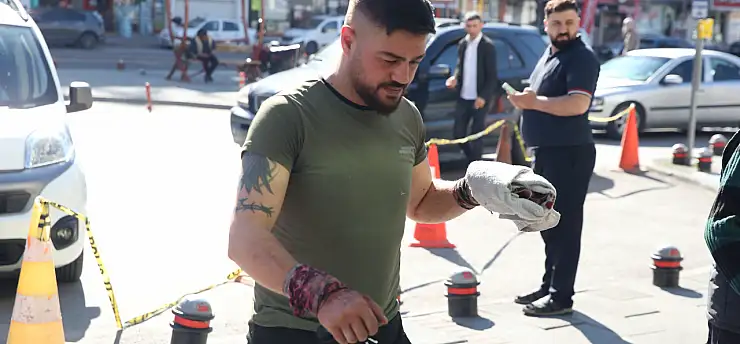Kayseri'de manzara şaşırtamadı! Acemi kasaplar hastanelik oldu