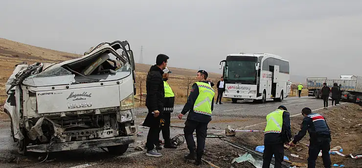 Kayseri'de ölüm yolu!