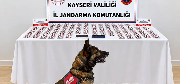 Kayseri'de şüphe üzerine durdurulan araçtan bakın neler çıktı?
