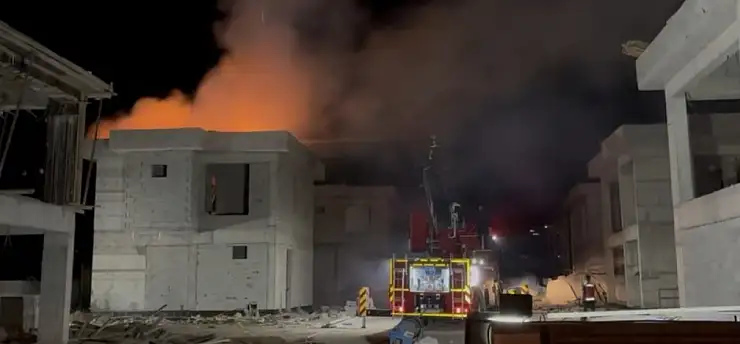Kayseri'de villanın çatısında yangın! Çıkış nedeni şaşırttı