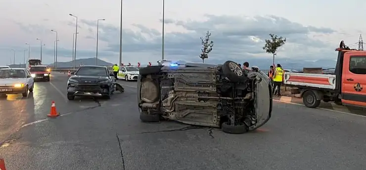 Kayseri'de zincirleme trafik kazası: 4 yaralı