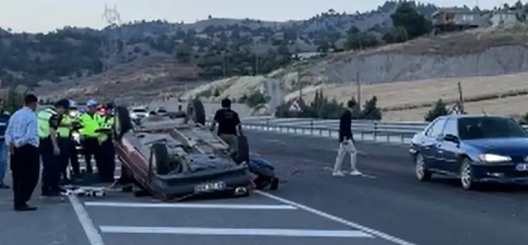 Kayseri karayolunda kaza: 4 yaralı