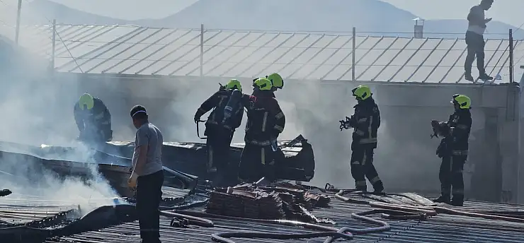 Kayseri OSB'deki yangında son durum!
