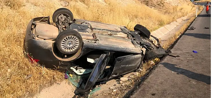 Kayseri yolunda kaza! 8 yaralı