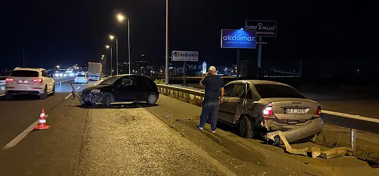 Kocasinan'da korkutan kaza! Sürücü yaralandı