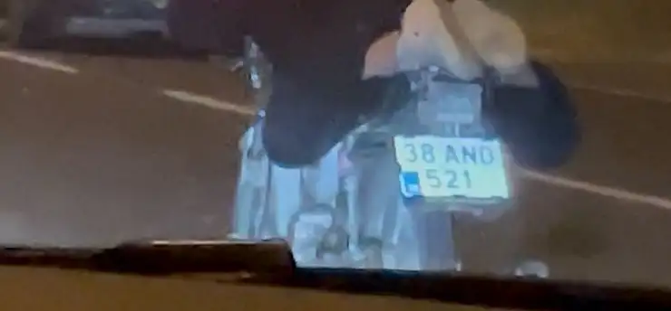 Trafikte akrobatik şov pahalıya patladı