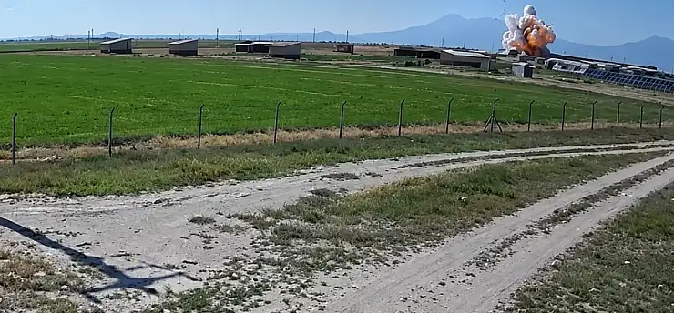 Niğde'deki patlamada yaralanan işçi Kayseri'ye sevk edildi