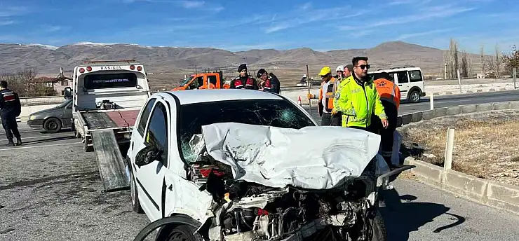 Kayseri karayolunda kaza