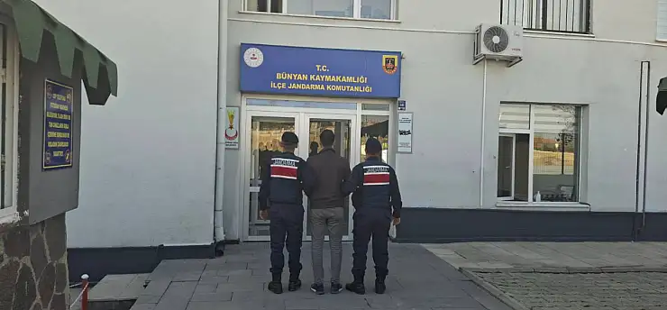 Yıllardır aranıyordu, Bünyan'da jandarmaya takıldı
