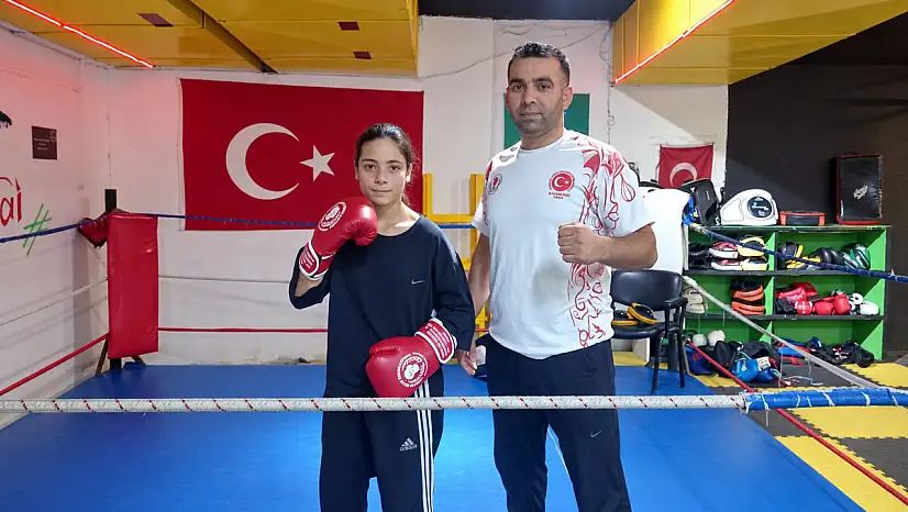 6 yaşında boksa başladı, şimdi hedefi dünya şampiyonluğu