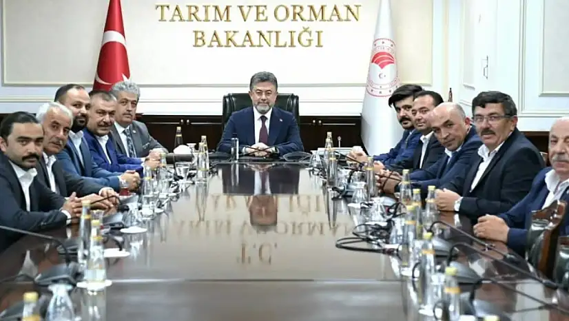 8 Oda Başkanı ve Milletvekili Özsoy el ele verdi: Bakan Yumaklı'ya talepler tek tek iletildi