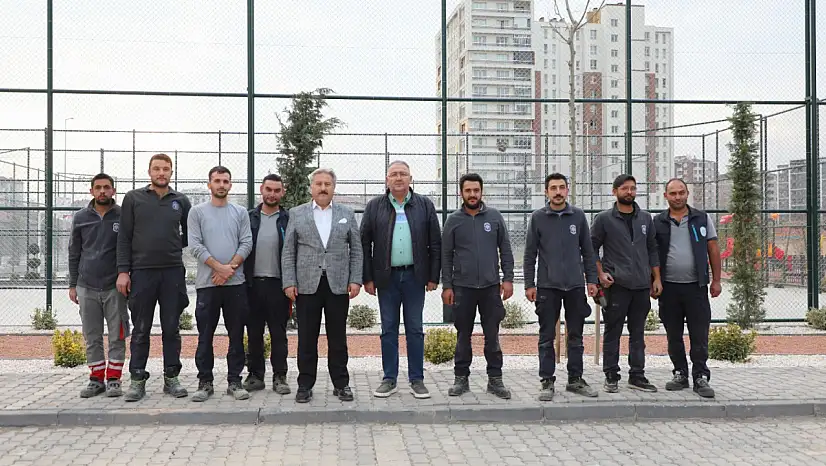 80 günde 80 park yapan Melikgazi'den bir park daha