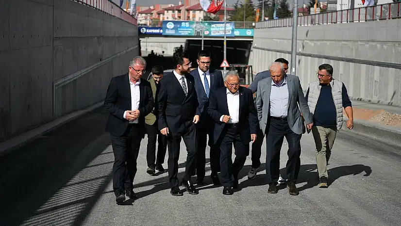 85 günde tamamlanan ana kavşak yarın açılıyor!