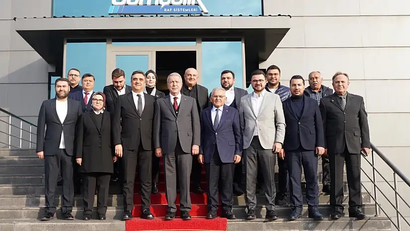 AK Parti heyetinden Kayseri'nin iki önemli sanayi şirketine ziyaret!