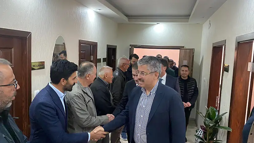 AK Parti Kayseri Milletvekili yeni başkanları ziyaret etti!