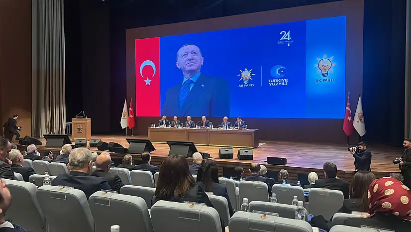 AK Parti Kayseri Milletvekili Ataş paylaştı! Kritik MKYK toplantısı başladı