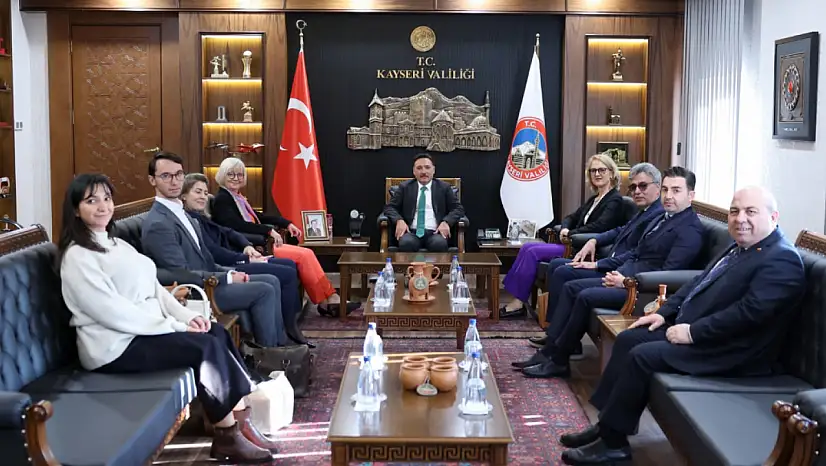 Alman Büyükelçi'den Kayseri'ye ziyaret
