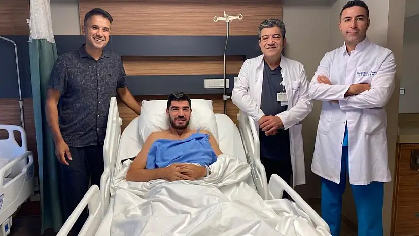Antrenmanda sakatlanmıştı: Kayserisporlu Fethi Özer ameliyat edildi
