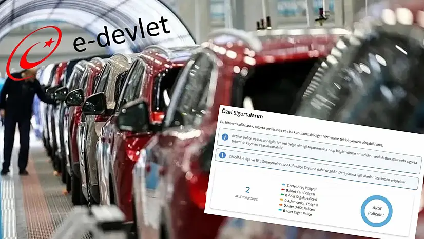 Araç sigortasında yeni dönem 'e-Devlet'te başladı