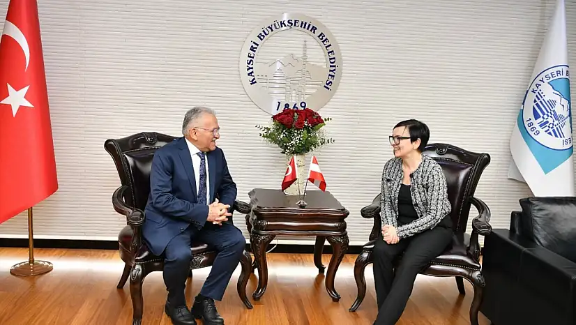Avusturya'nın Ankara Büyükelçisi Kayseri'ye geldi!