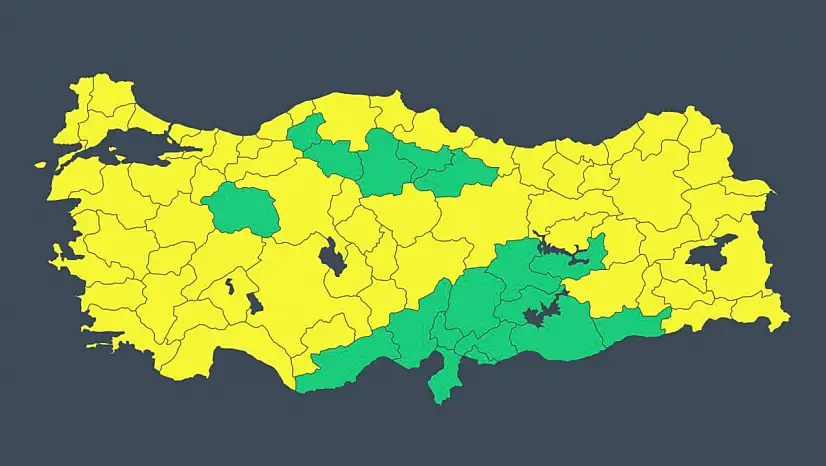 Bakanlık'tan Kayseri dahil 63 ile uyarı!