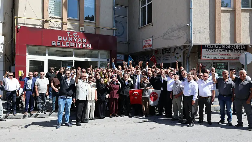 Baki Ersoy'dan Bünyan'a ziyaret: Vatandaşlarla bir araya geldi!