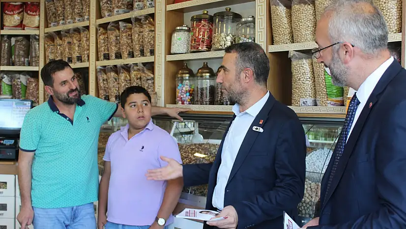 Başkan Altun, Develi'de esnafla bir araya geldi