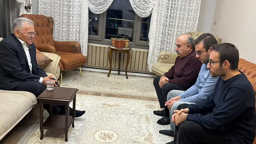 Başkan Büyükkılıç acılı aileleri yalnız bırakmadı