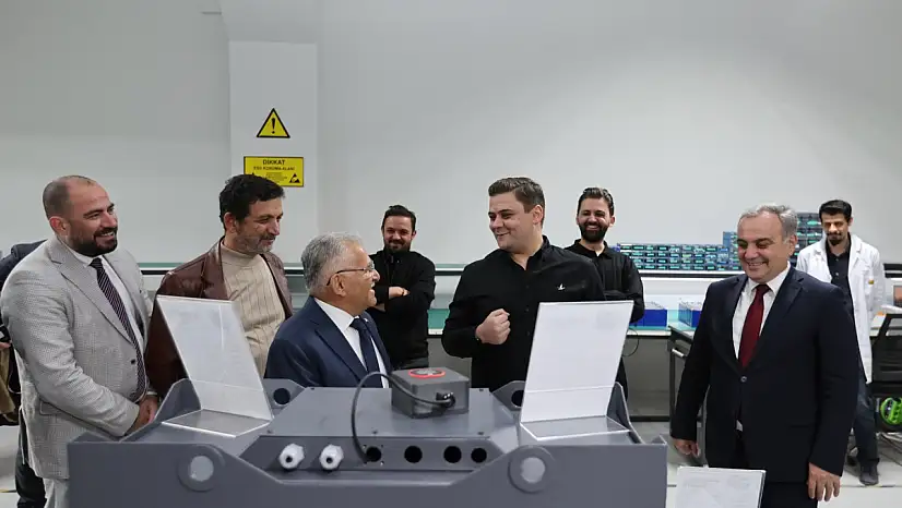 Başkan Büyükkılıç'tan Teknopark'a yerinde inceleme