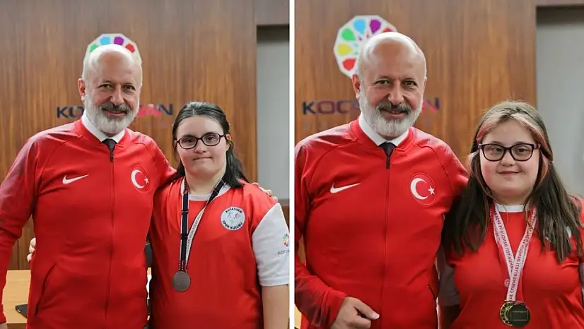 Başkan Çolakbayrakdar'tan sporculara 'özel' tebrik